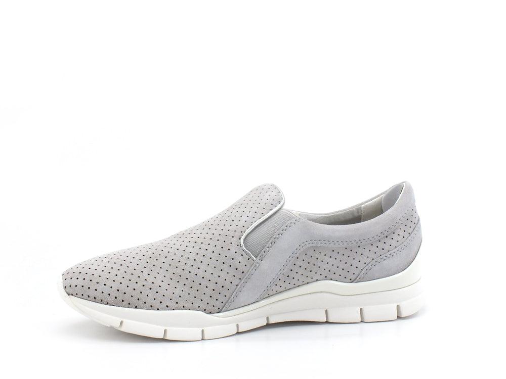 GEOX Sneaker Slip On Elastric Sukie Grigio - Sandrini Calzature e Abbigliamento