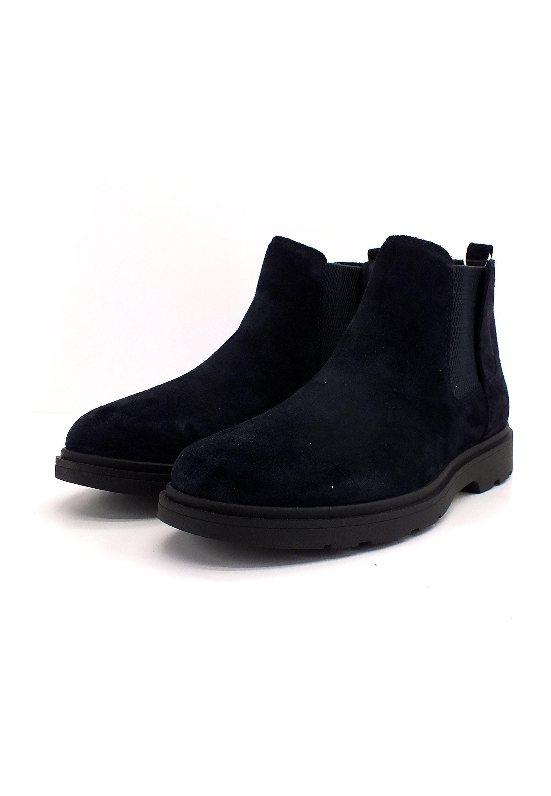GEOX Spericha Stivaletto Polacco Uomo Blu Navy U16D1C00023C4002 - Sandrini Calzature e Abbigliamento