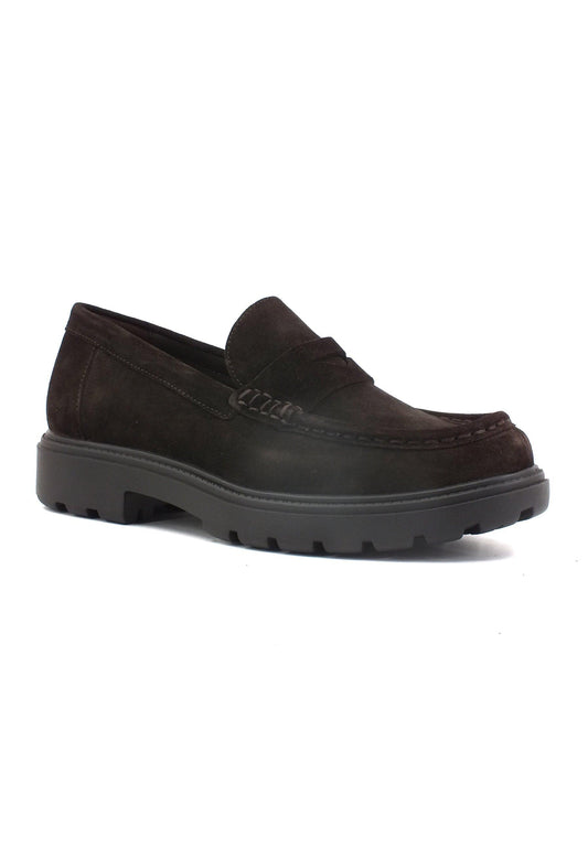 GEOX Spherica Mocassino Uomo Dark Coffee U36FRB00023C6024 - Sandrini Calzature e Abbigliamento