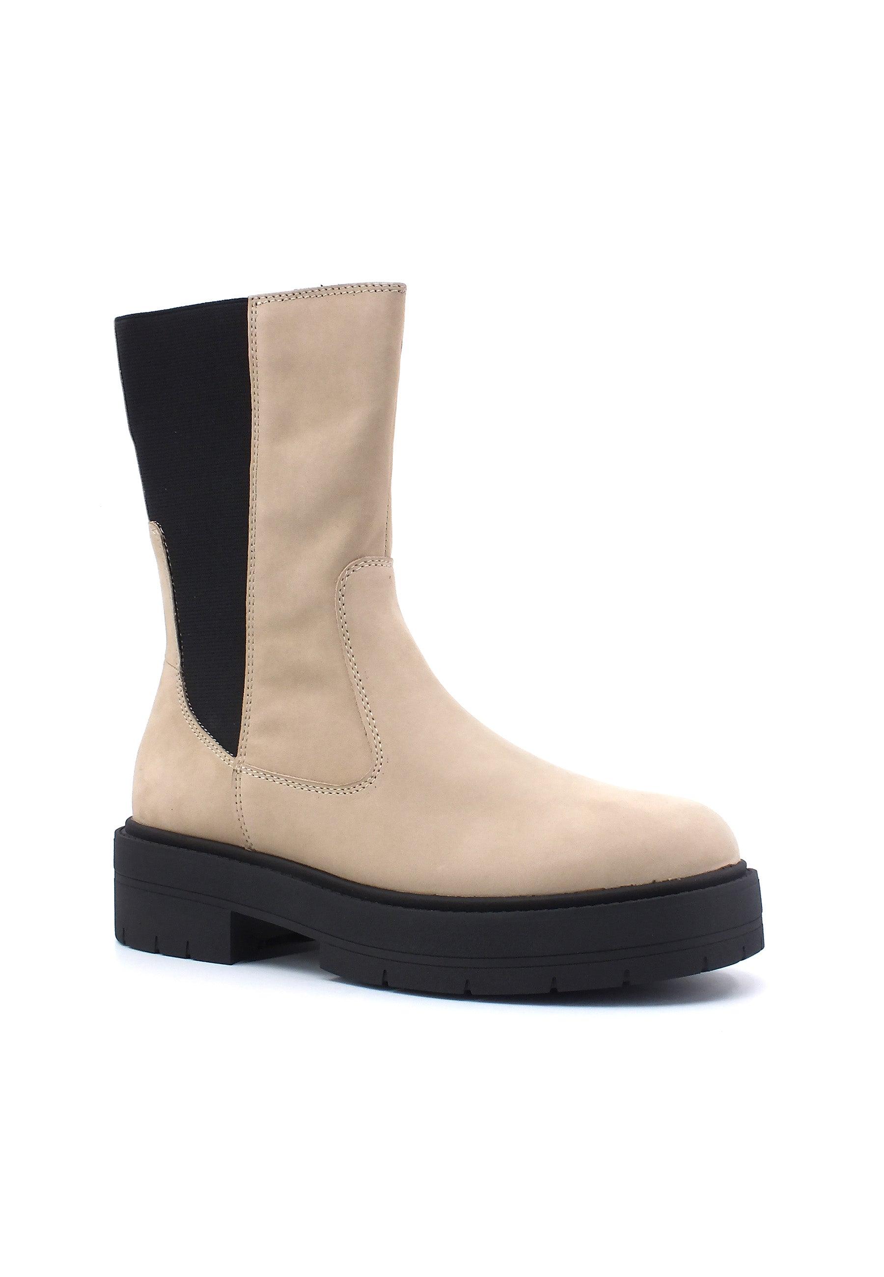 GEOX Spherica Stivaletto Polacco Hi Donna Sand D36VDK000CLC5004 - Sandrini Calzature e Abbigliamento