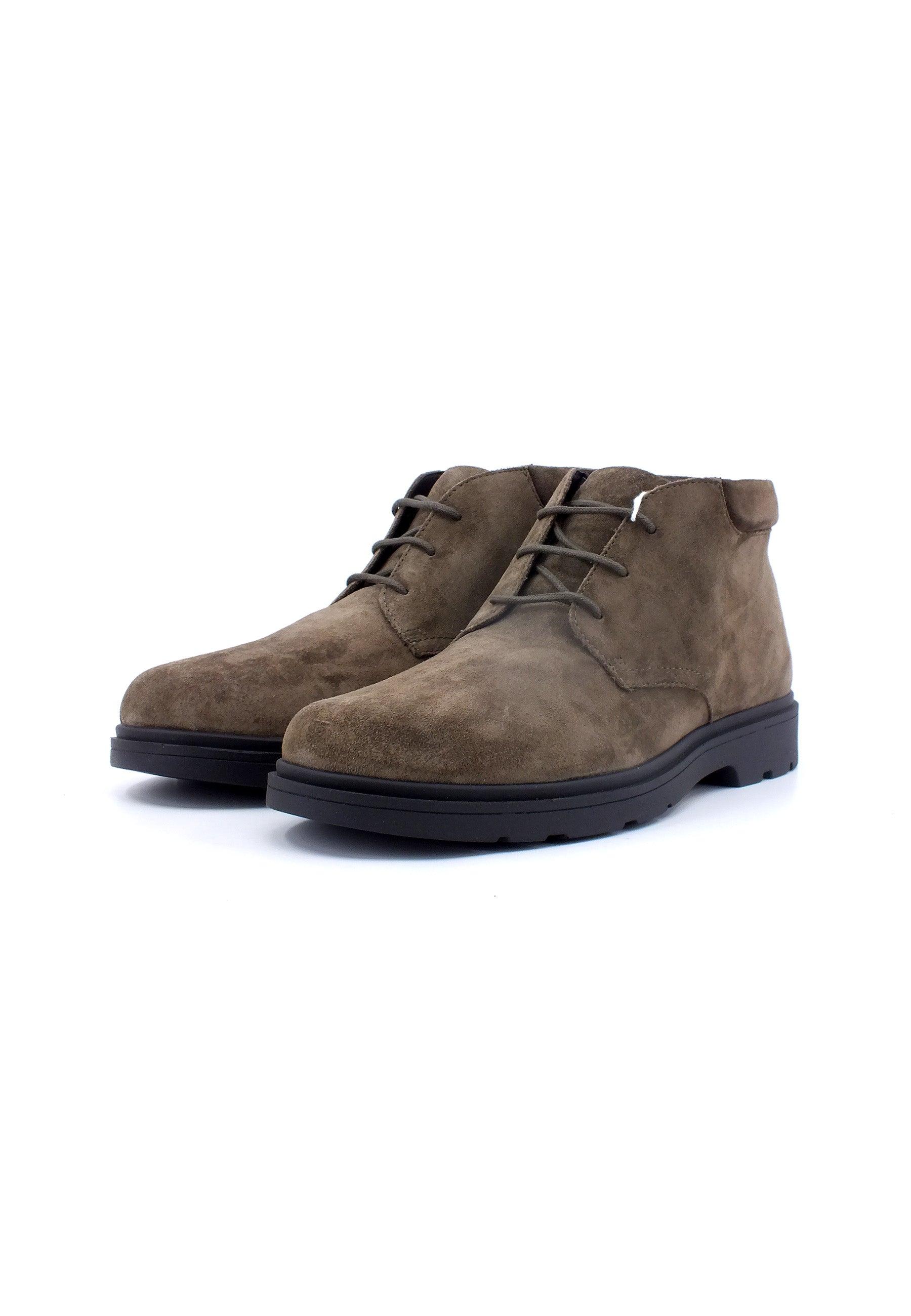 GEOX Spherica Stivaletto Stile Clark Uomo Dove Grey U36D1B00023C1018 - Sandrini Calzature e Abbigliamento