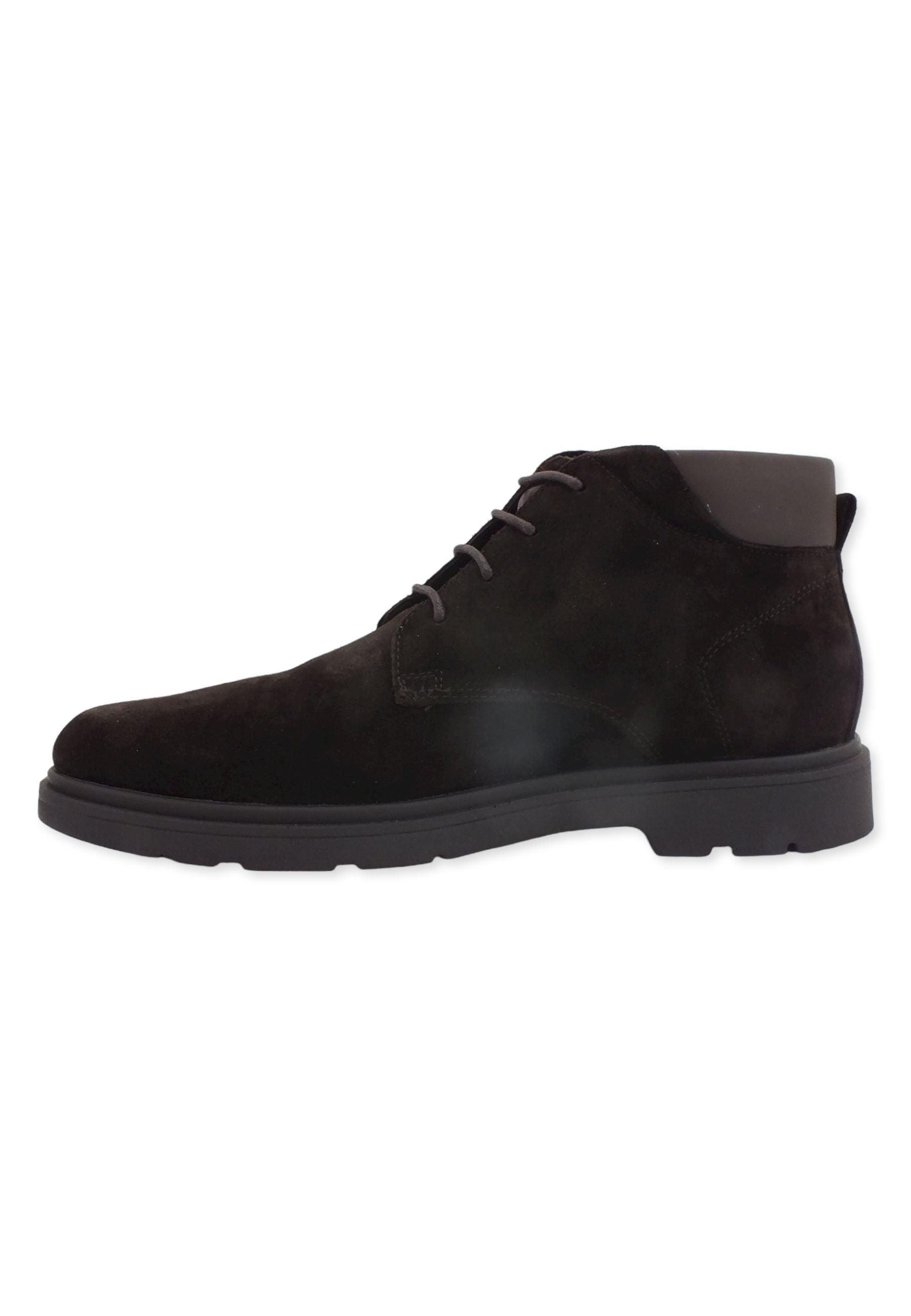 GEOX Spherica Stivaletto Stile Clark Uomo Marrone Coffee U26D1A00023C6009 - Sandrini Calzature e Abbigliamento