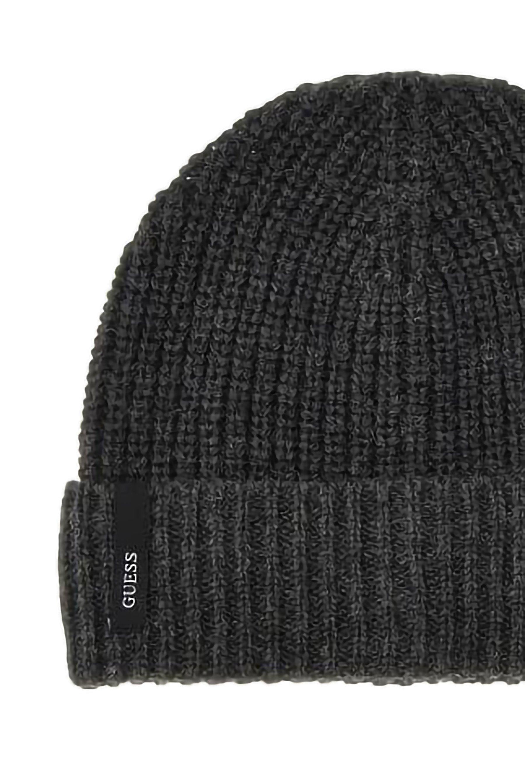 GUESS Berretta Uomo Dark Grey Melange AM5025POL01 - Sandrini Calzature e Abbigliamento