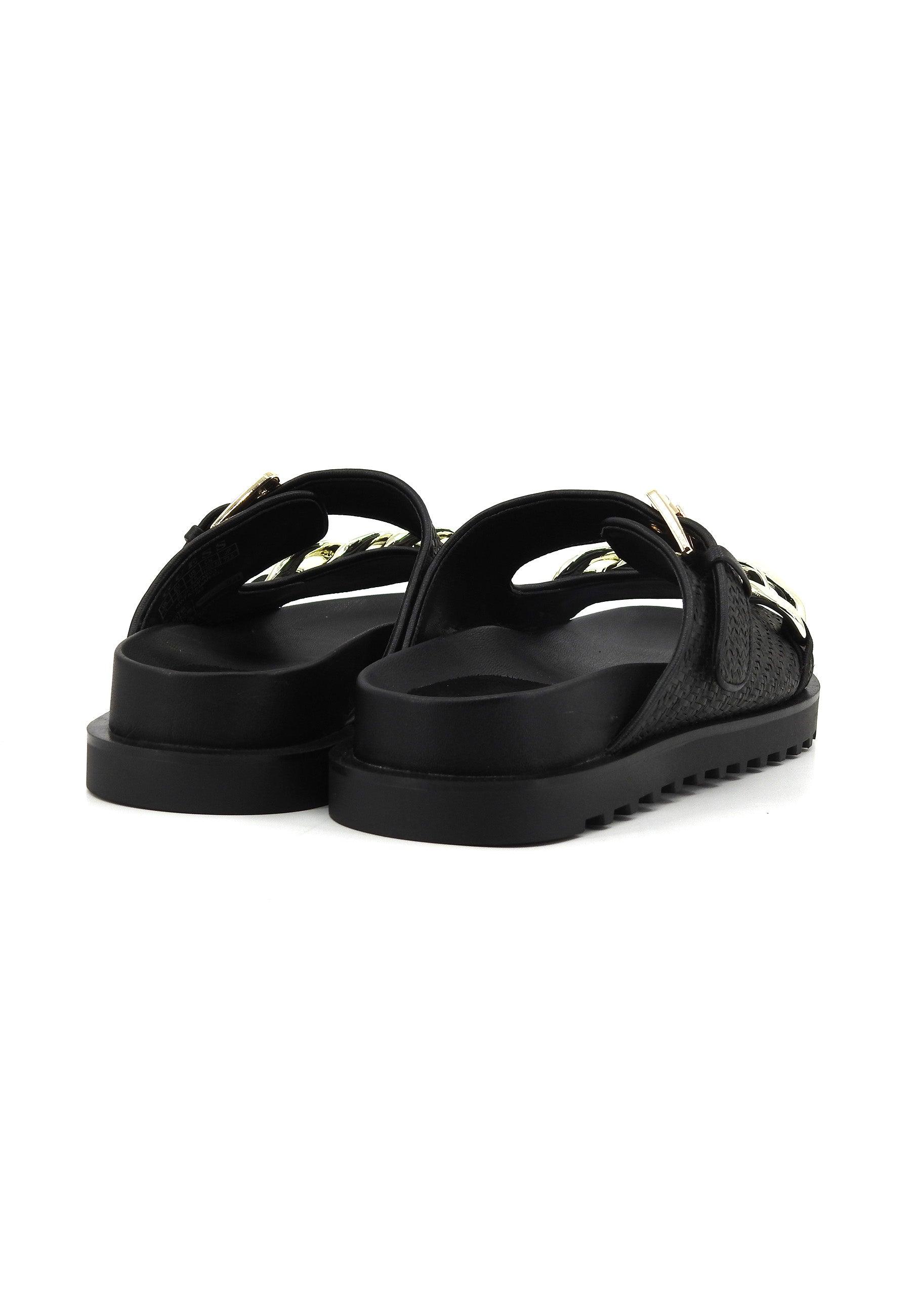 GUESS Ciabatta Donna Black FLJFTMFAB03 - Sandrini Calzature e Abbigliamento