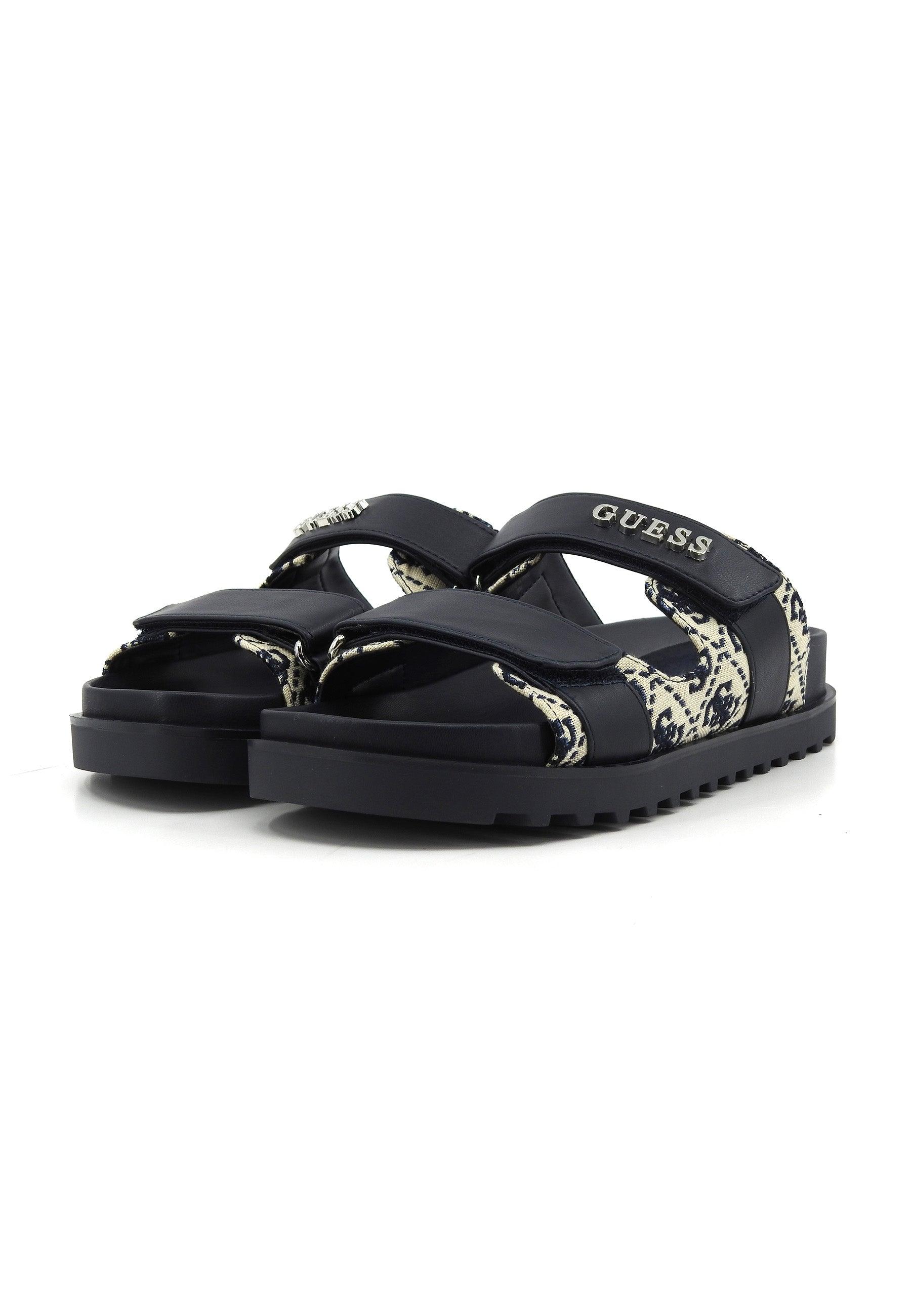 GUESS Ciabatta Donna Blue FLJFB4FAL19 - Sandrini Calzature e Abbigliamento