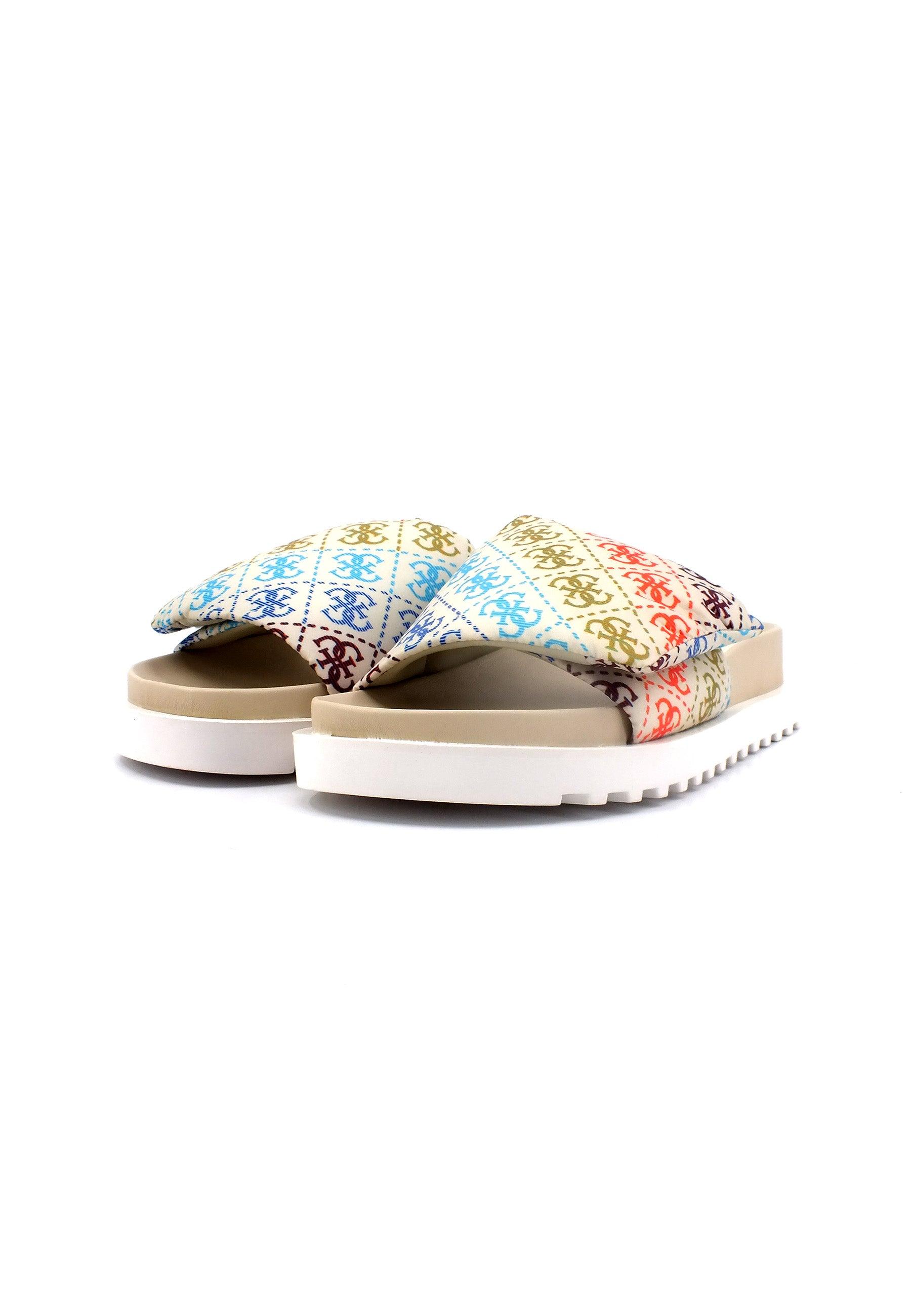 GUESS Ciabatta Donna Fantasia Multi FL6FZYFAL19 - Sandrini Calzature e Abbigliamento