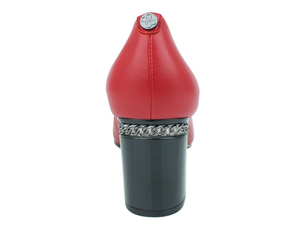 GUESS Dècolletè Red FL7BRELEA08 - Sandrini Calzature e Abbigliamento