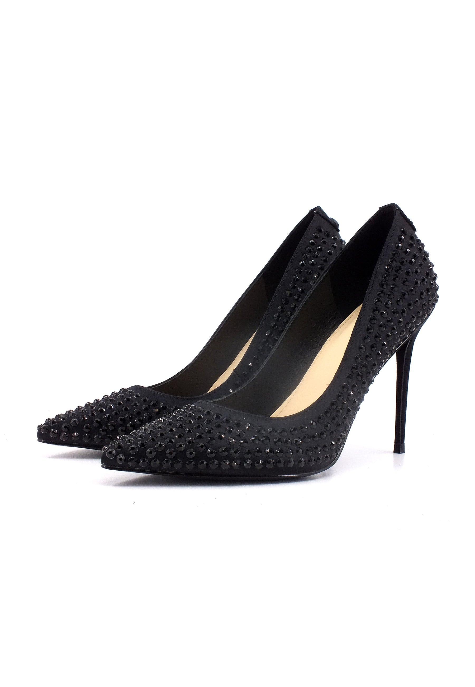 GUESS Décolléte Strass Donna Black FL8SAYSAT08 - Sandrini Calzature e Abbigliamento