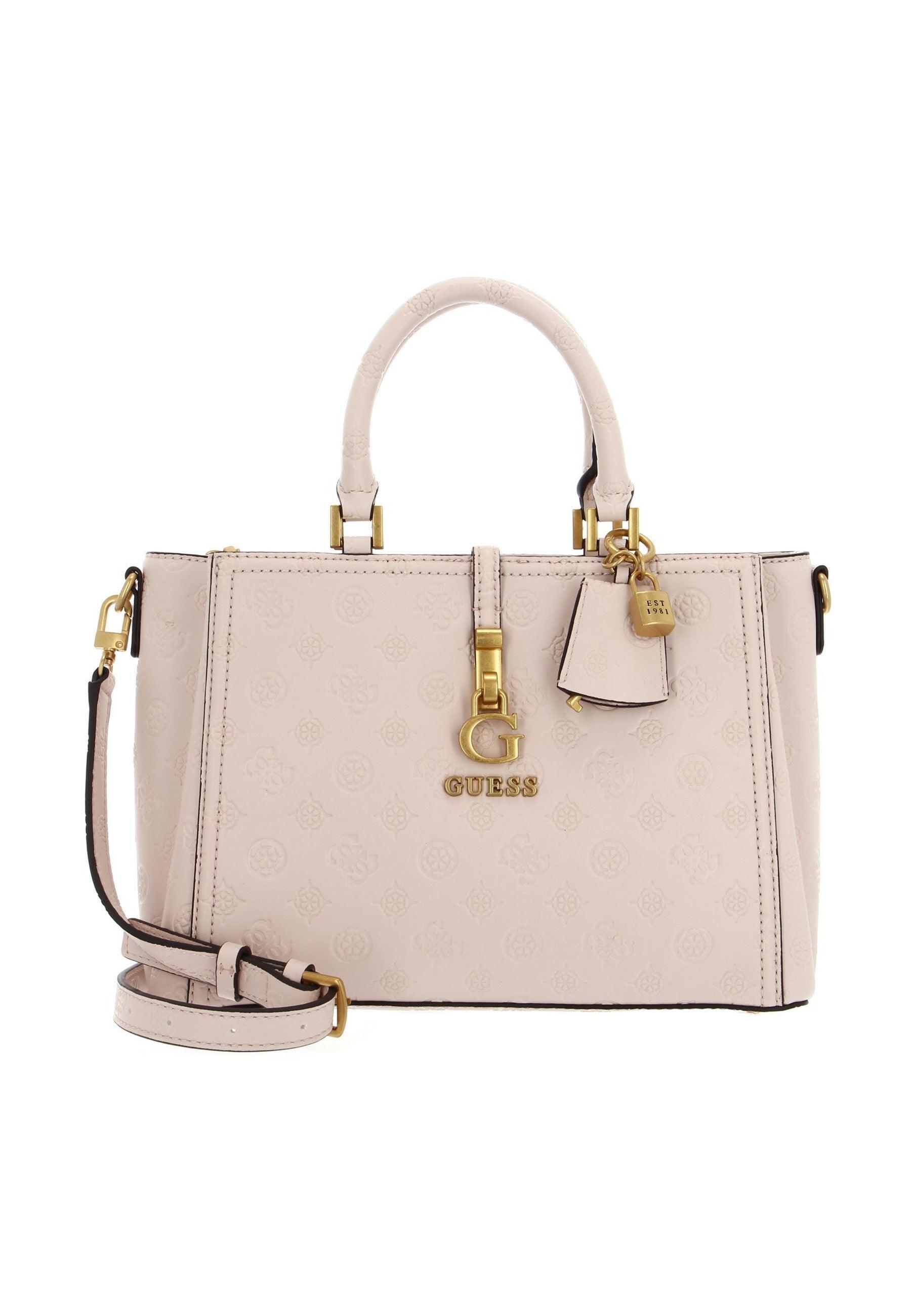 GUESS G James Logo Borsa Girlfriend Satchel Blush Rosa PD921306 - Sandrini Calzature e Abbigliamento