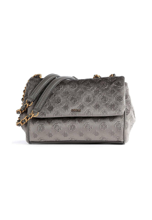 GUESS Inia Borsa Tracolla Crossbody Charcoal EB841021 - Sandrini Calzature e Abbigliamento
