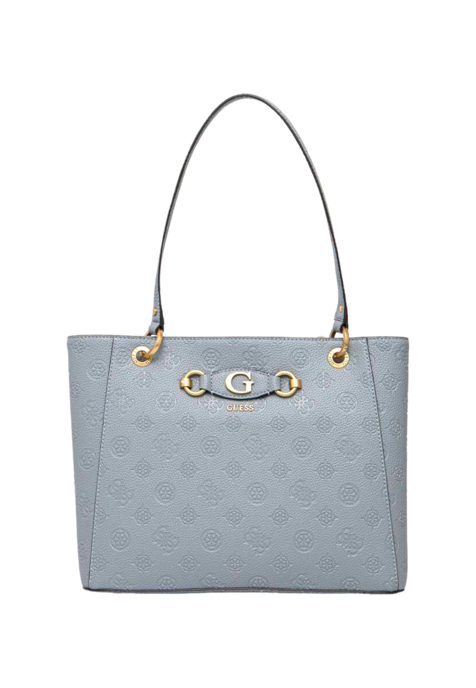 GUESS Izzy Peony Borsa Noel Tote Donna Light Denim PD920925 - Sandrini Calzature e Abbigliamento