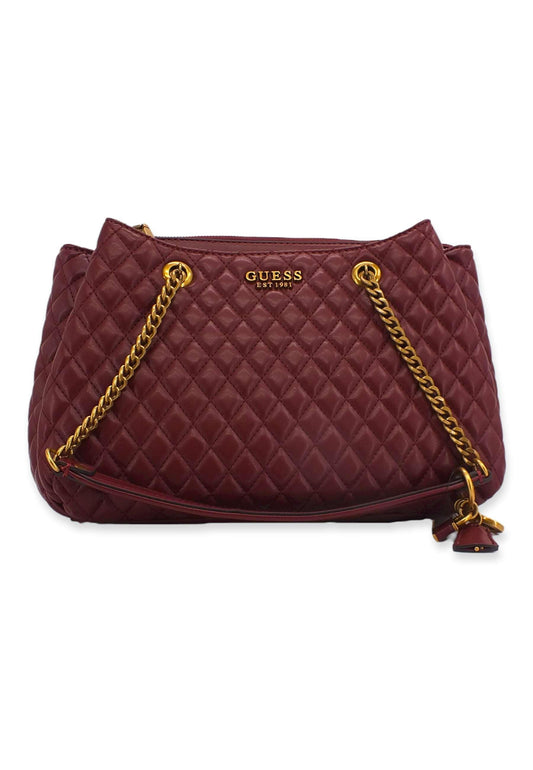 GUESS Maila Borsa Donna Bordeaux Merlot QB866106 - Sandrini Calzature e Abbigliamento
