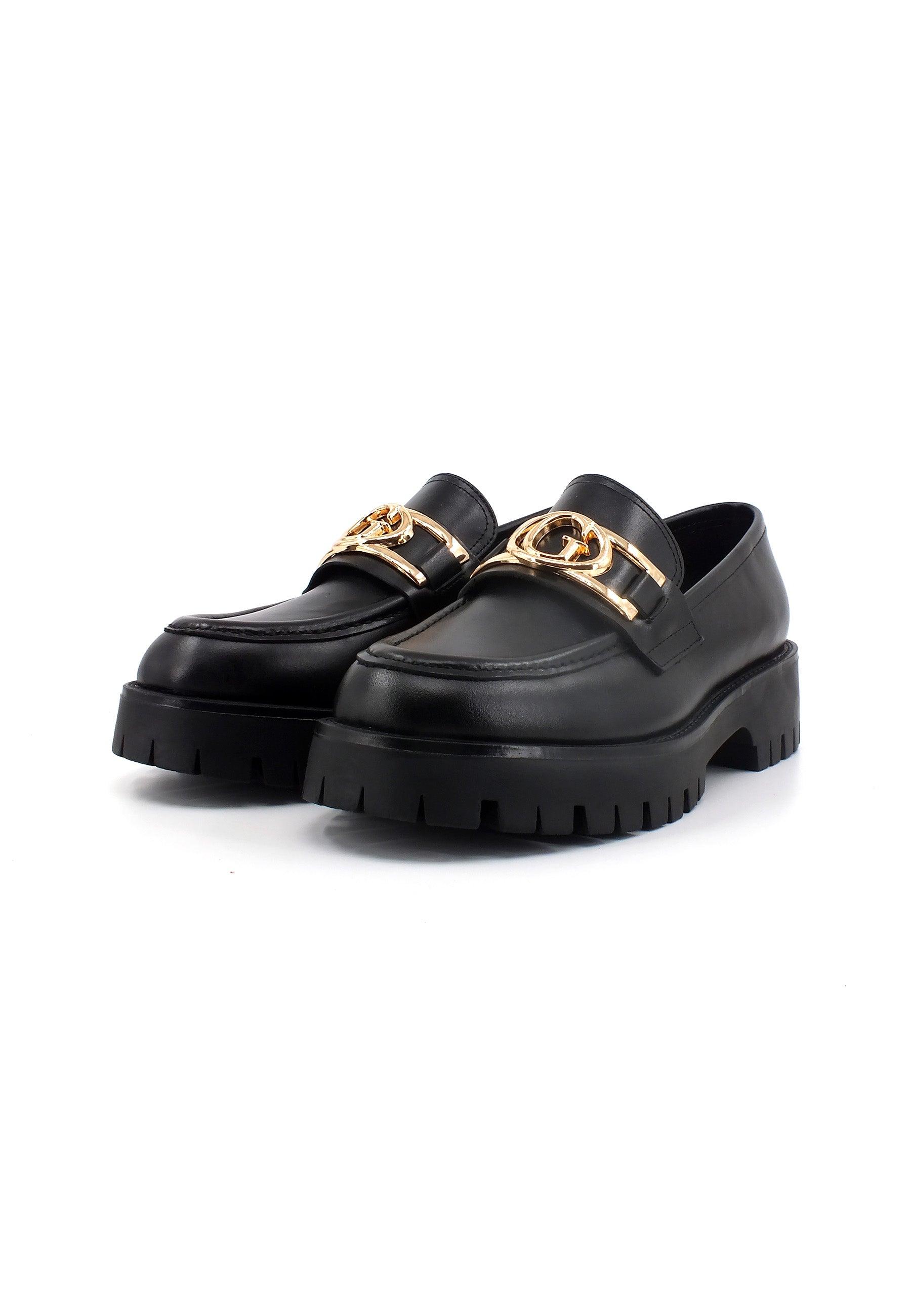 GUESS Mocassino Donna Black FL7ILRLEA14 - Sandrini Calzature e Abbigliamento