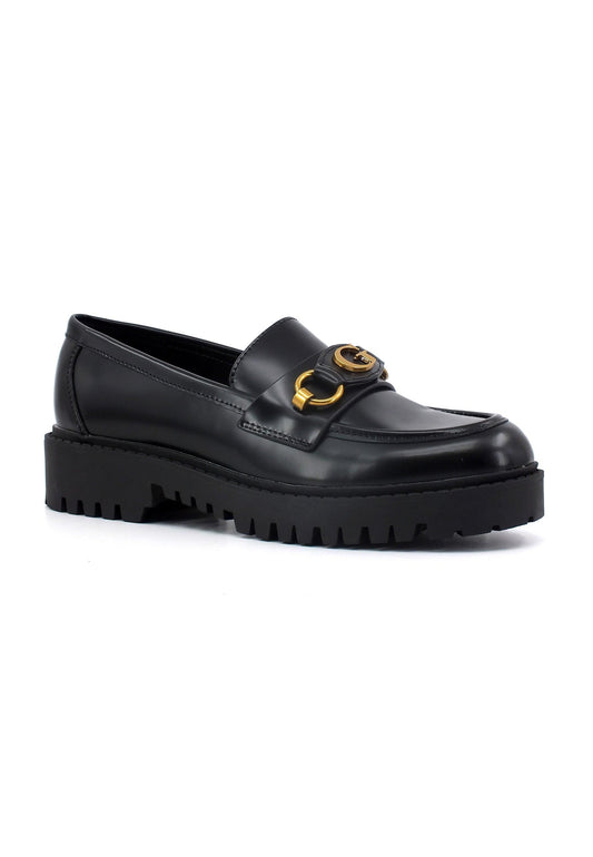 GUESS Mocassino Donna Black FL8ORNLEA14 - Sandrini Calzature e Abbigliamento