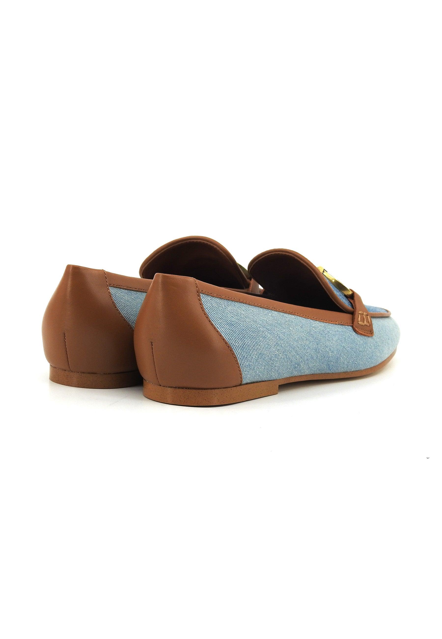 GUESS Mocassino Donna Blue FLJIS4FAB14 - Sandrini Calzature e Abbigliamento