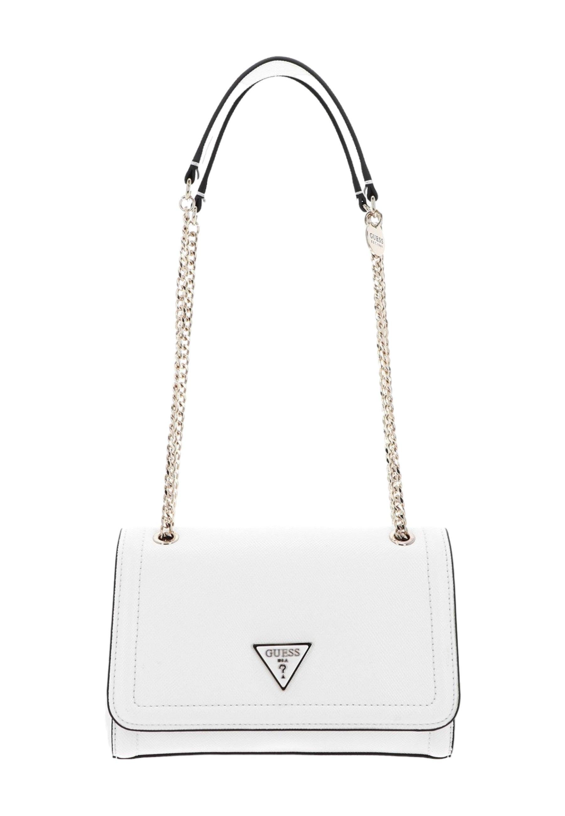 GUESS Noelle Borsa Donna White ZG787921 - Sandrini Calzature e Abbigliamento