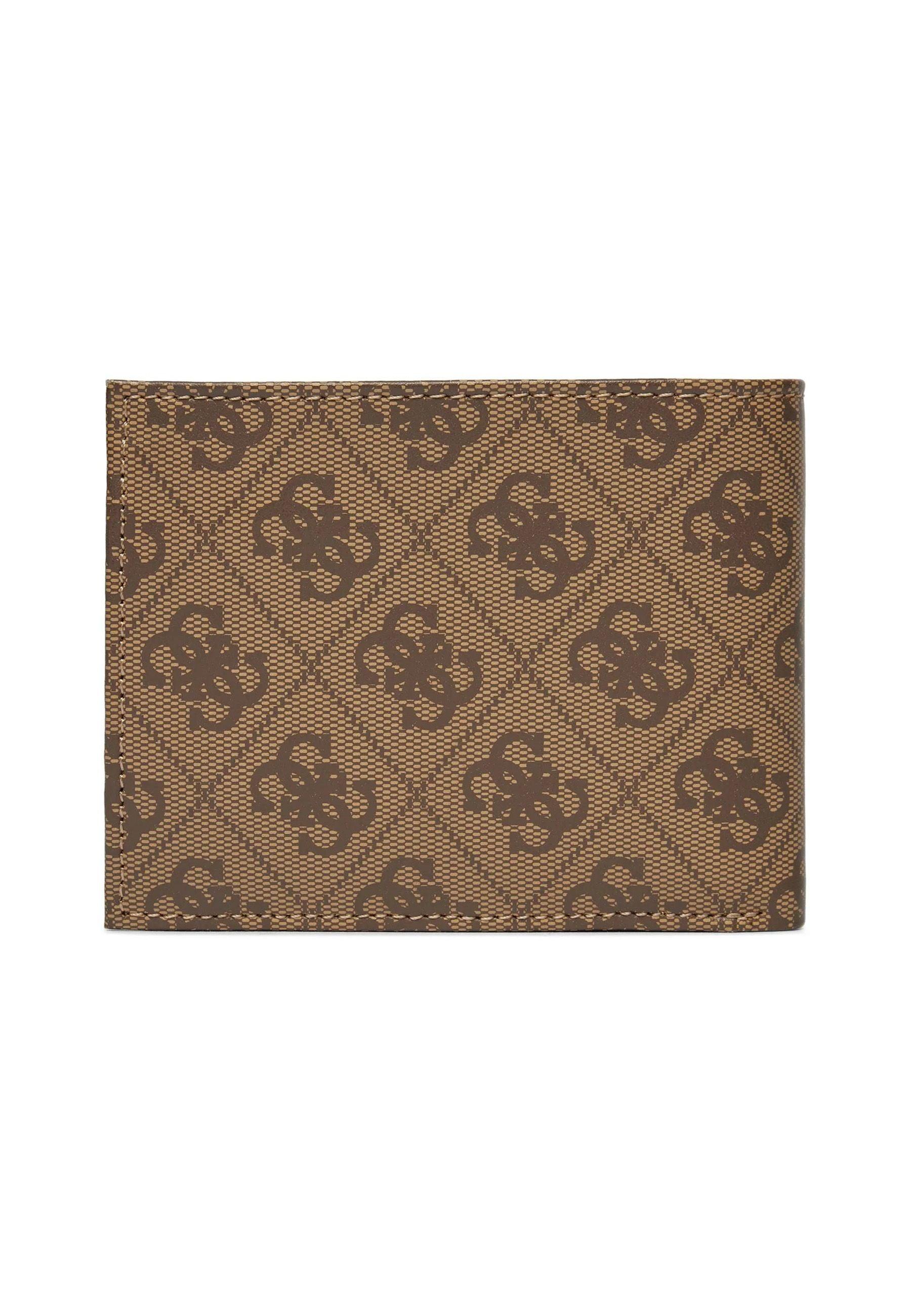 GUESS Portafoglio Uomo Beige Brown SMVELELEA20 - Sandrini Calzature e Abbigliamento