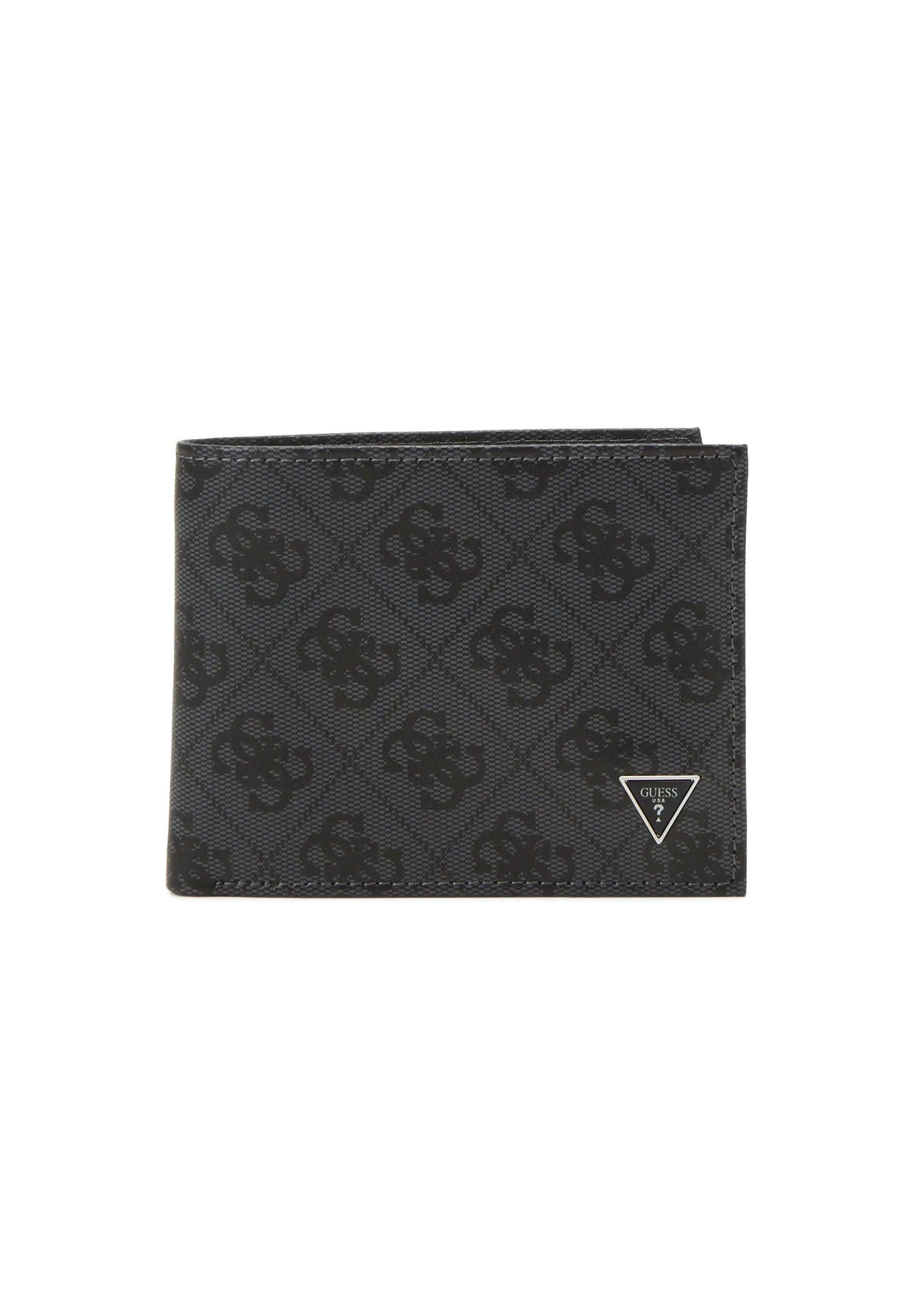 GUESS Portafoglio Uomo Black SMVELELEA24 - Sandrini Calzature e Abbigliamento