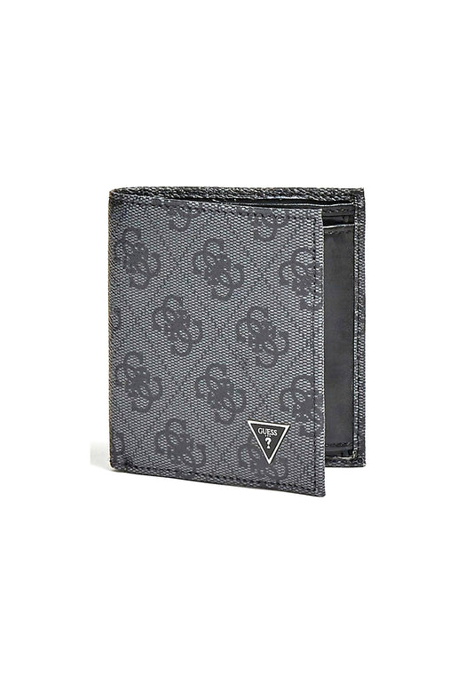GUESS Portafoglio Uomo Small Black SMEVZLLEA22 - Sandrini Calzature e Abbigliamento