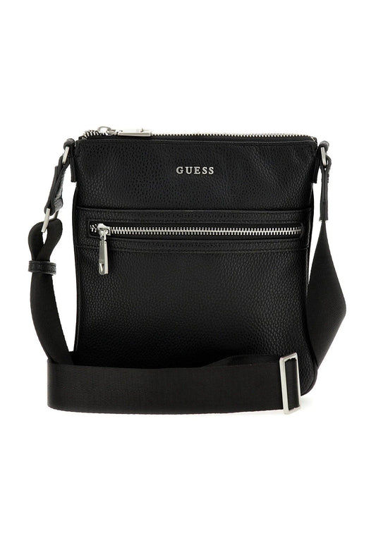 GUESS Riviera Borsello Tracolla Uomo Black HMRIVIP3376 - Sandrini Calzature e Abbigliamento