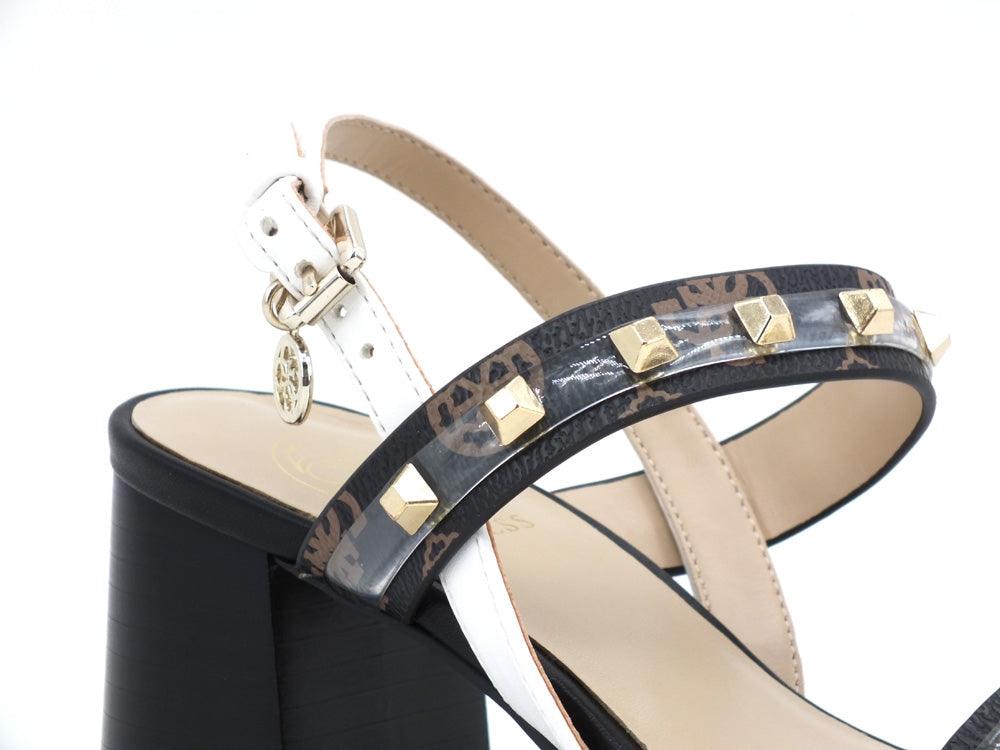 GUESS Sandalo Brown Cream FL6CTRFAL03 - Sandrini Calzature e Abbigliamento