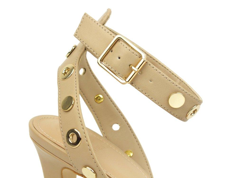 GUESS Sandalo Camel FLRYA1ELE03 - Sandrini Calzature e Abbigliamento