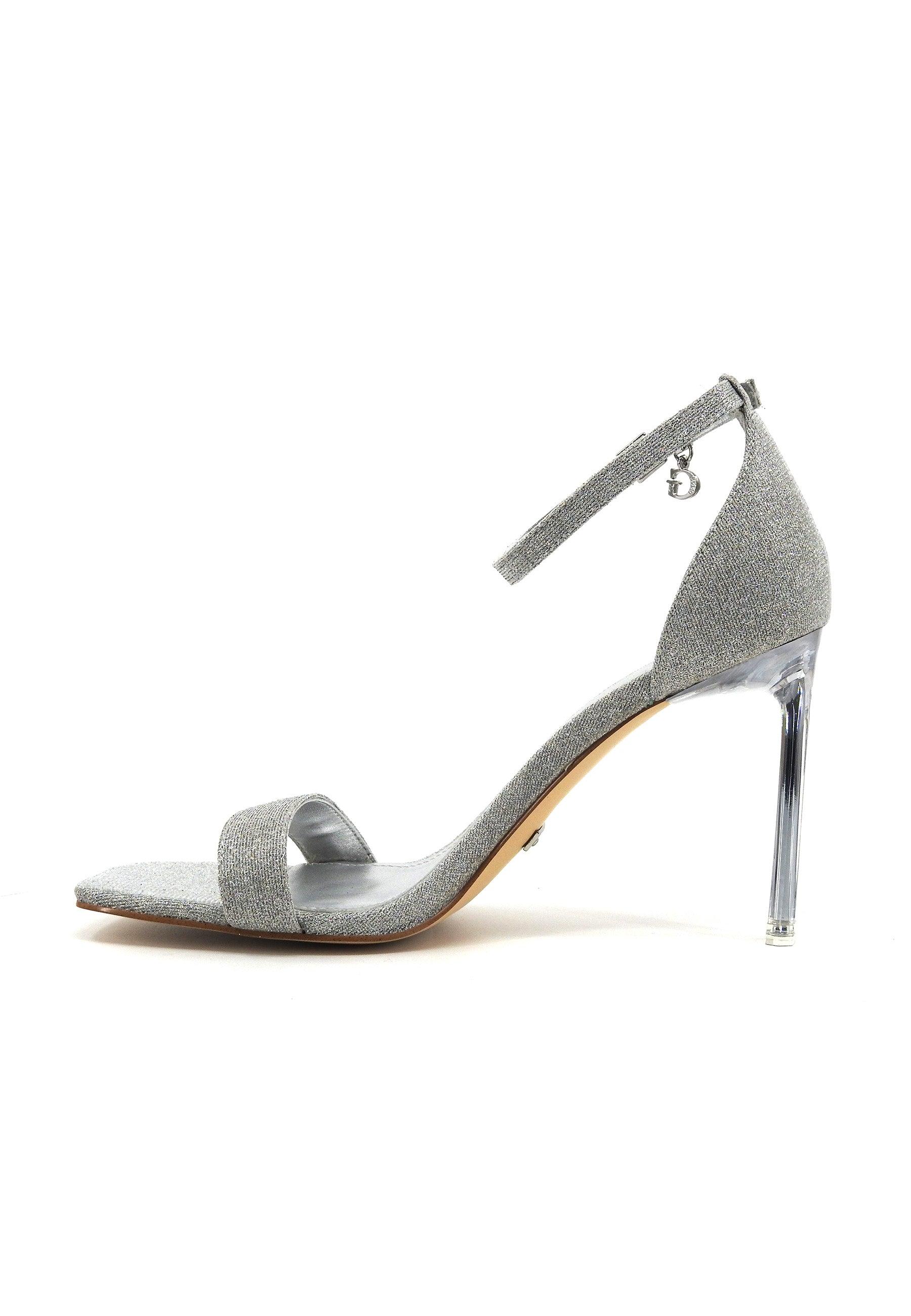 GUESS Sandalo Donna Silver FLJSH2FAB03 - Sandrini Calzature e Abbigliamento