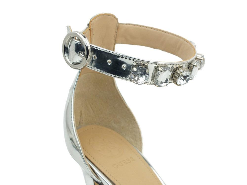 GUESS Sandalo Silver FL5TO2LEL03 - Sandrini Calzature e Abbigliamento