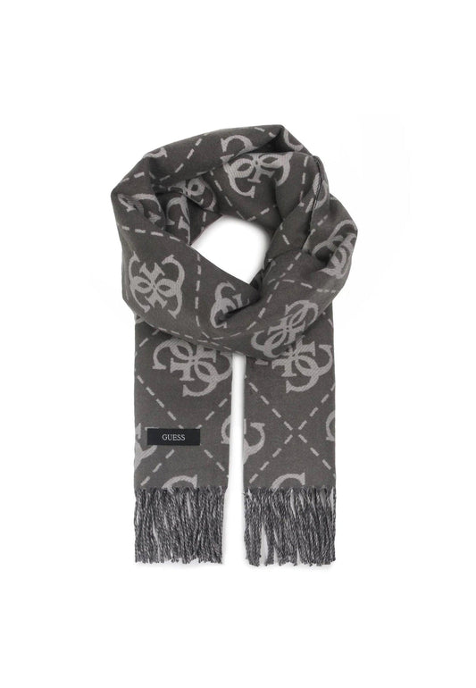 GUESS Sciarpa Uomo Grey Dark Grey AM9329POL03 - Sandrini Calzature e Abbigliamento