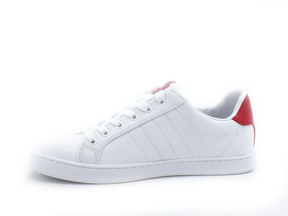 GUESS Sneaker Borchie Retro Red White FL5RLKELE12 - Sandrini Calzature e Abbigliamento
