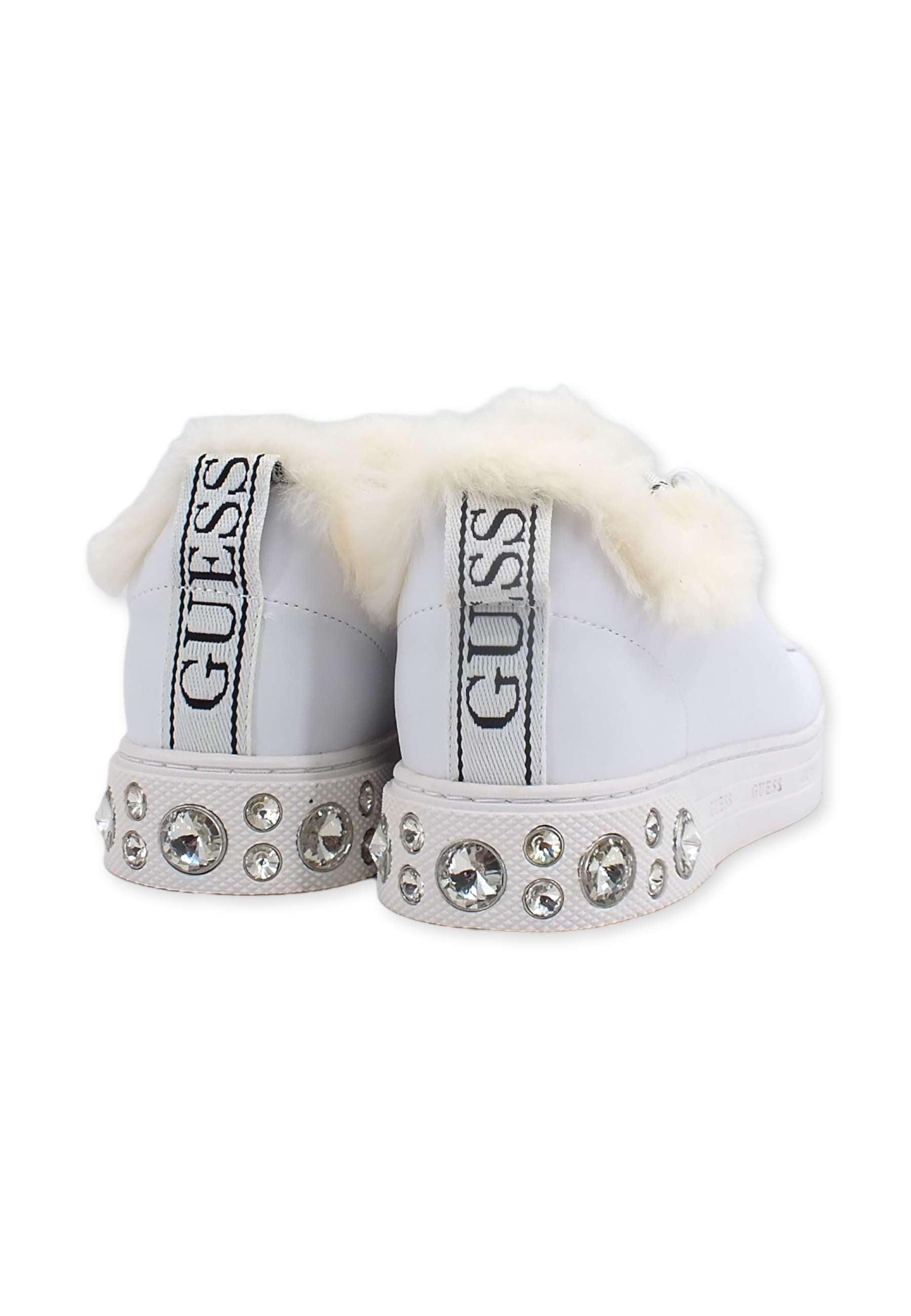 GUESS Sneaker Pelo Donna White FL8RV5ELE12 - Sandrini Calzature e Abbigliamento
