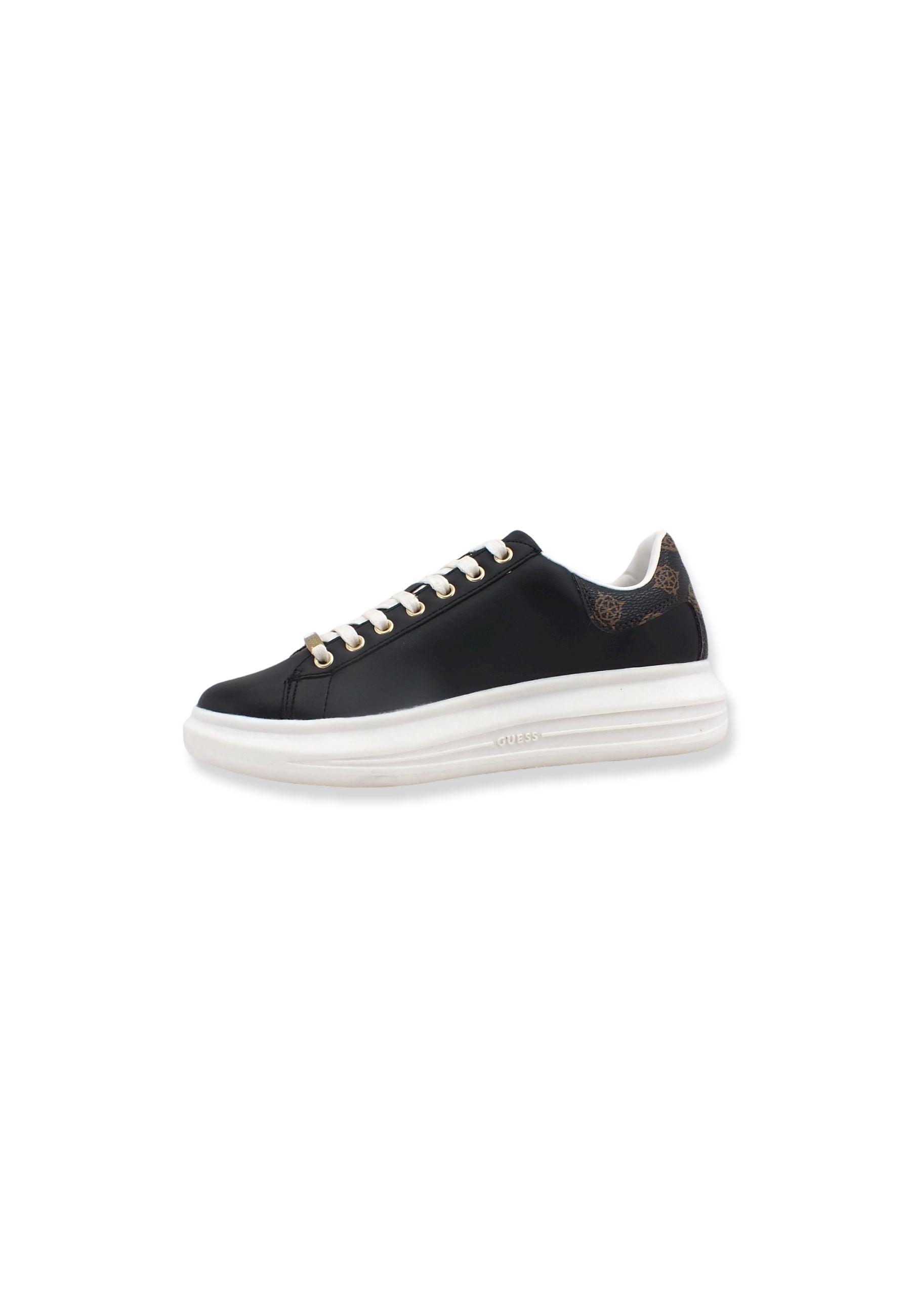 GUESS Sneaker Platform Donna Black Brown FL7RNOFAL12 - Sandrini Calzature e Abbigliamento