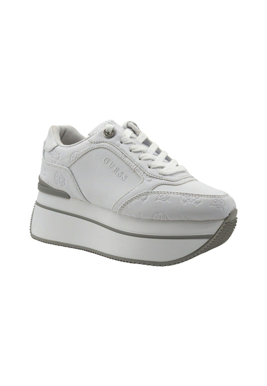 GUESS Sneaker Platform Donna White FLPCAMFAL12 - Sandrini Calzature e Abbigliamento