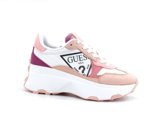 GUESS Sneaker Platform Tricolor Pink FL5CBBELE12 - Sandrini Calzature e Abbigliamento