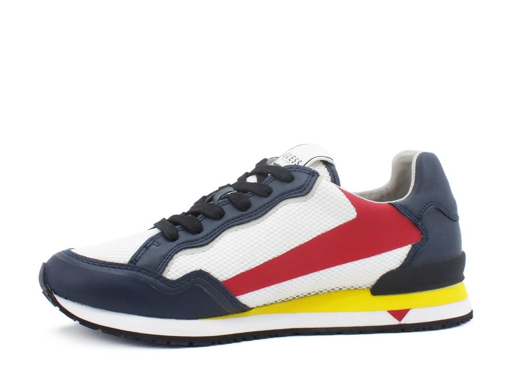 GUESS Sneaker White Red FM6GENFAB12 - Sandrini Calzature e Abbigliamento