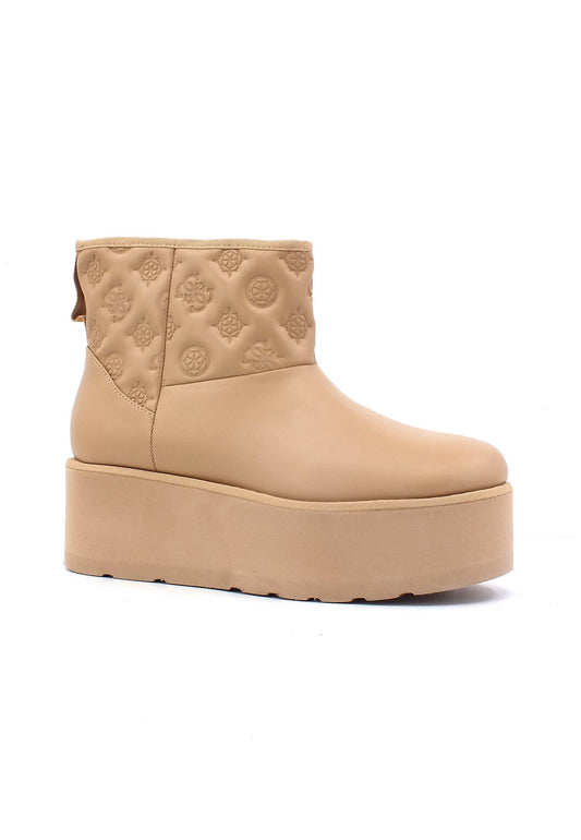 GUESS Stivaletto Pelo Donna Camel Beige FL8JIAELE10 - Sandrini Calzature e Abbigliamento