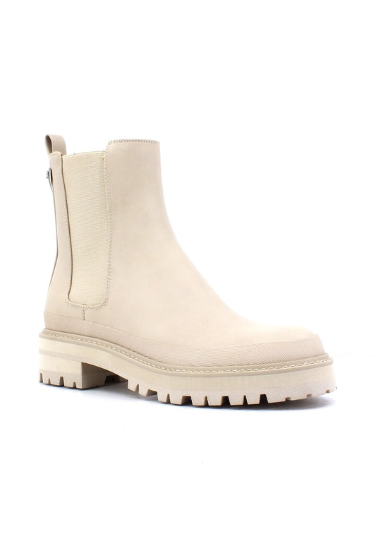 GUESS Stivaletto Polacco Donna Cream Beige FL7BABELE10 - Sandrini Calzature e Abbigliamento