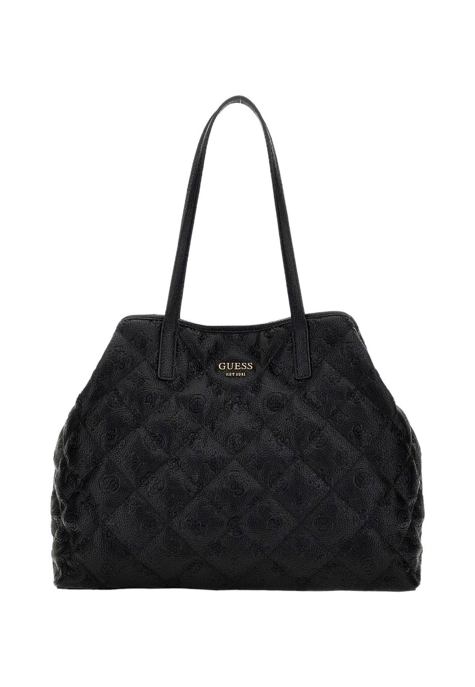 GUESS Vikky Borsa Tote Black QP699528 - Sandrini Calzature e Abbigliamento