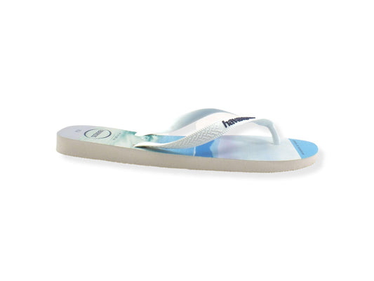 HAVAIANAS Hav Hype Infradito Uomo White Navy 4127920 - Sandrini Calzature e Abbigliamento