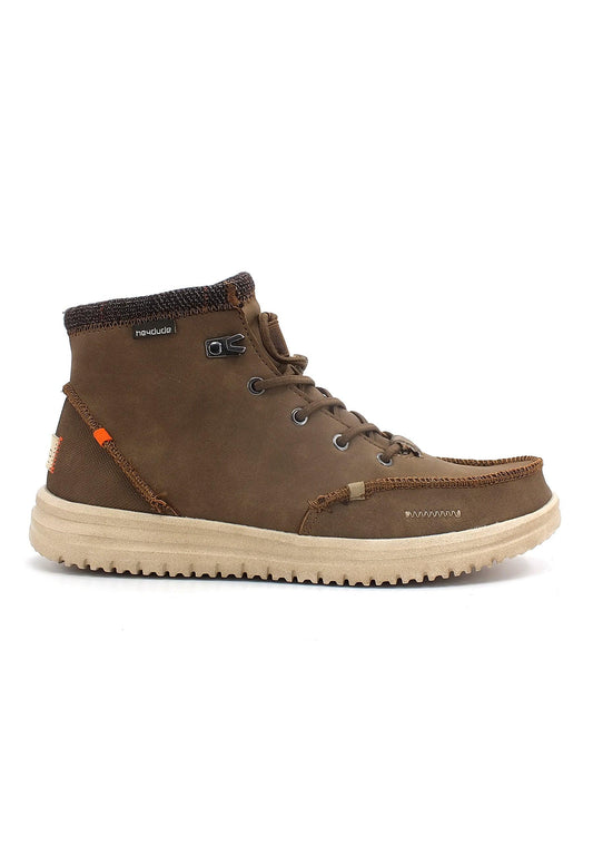 HEY DUDE Bradley Stivaletto Uomo Brown 113301500 - Sandrini Calzature e Abbigliamento