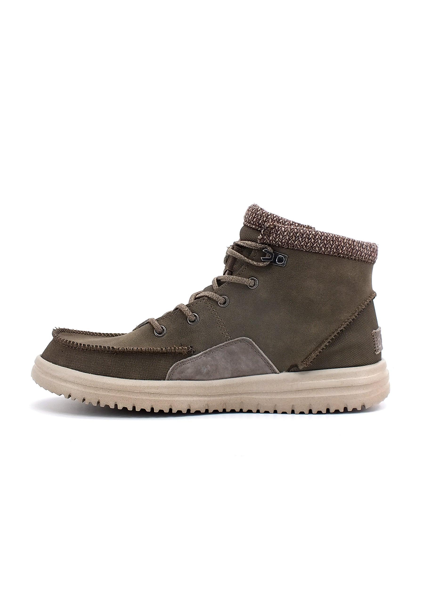HEY DUDE Bradley Stivaletto Uomo Chocolate 113301900 - Sandrini Calzature e Abbigliamento