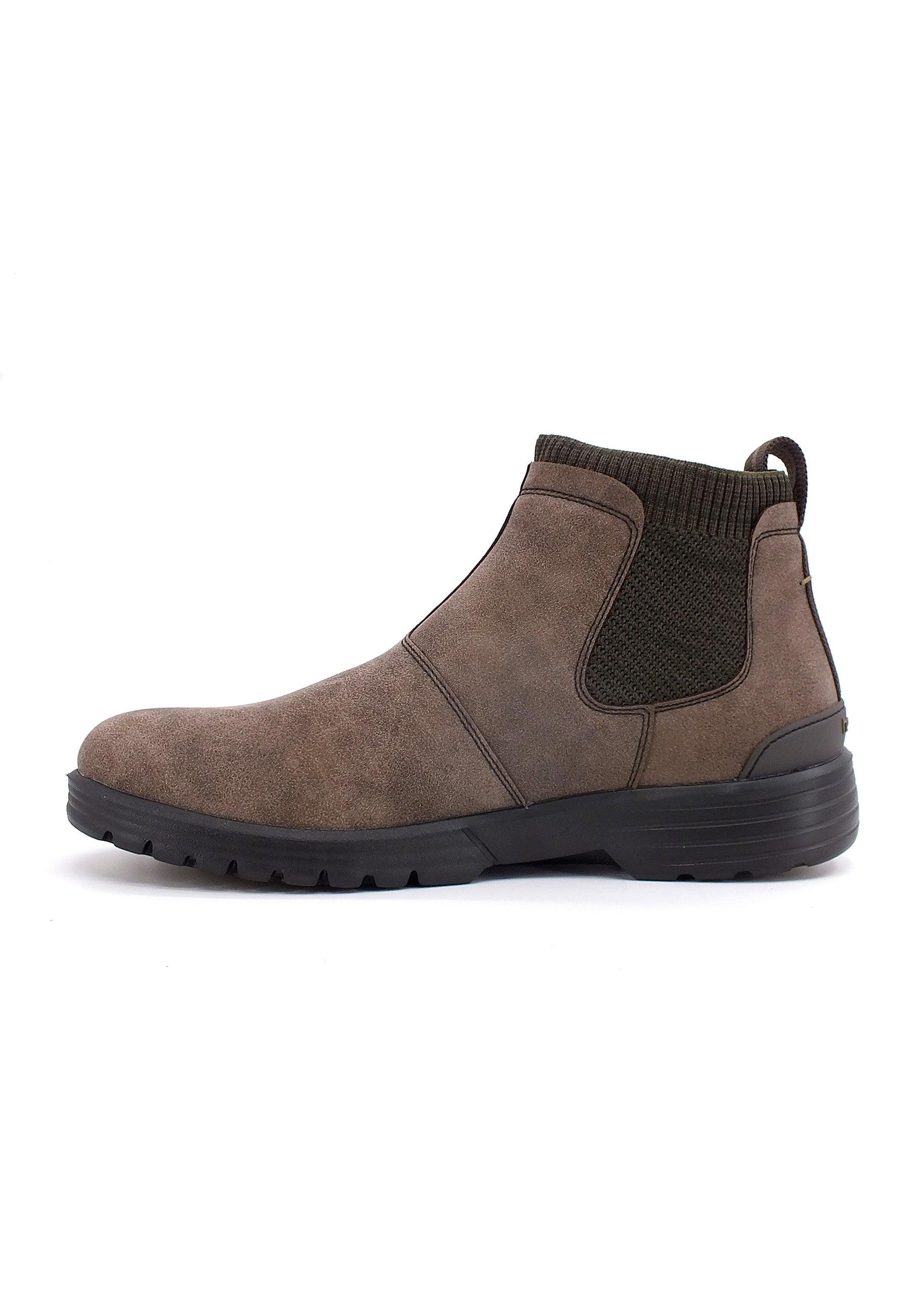 HEY DUDE Scoot Grip Stivaletto Polacco Uomo Marrone Mahogany 11316903 - Sandrini Calzature e Abbigliamento