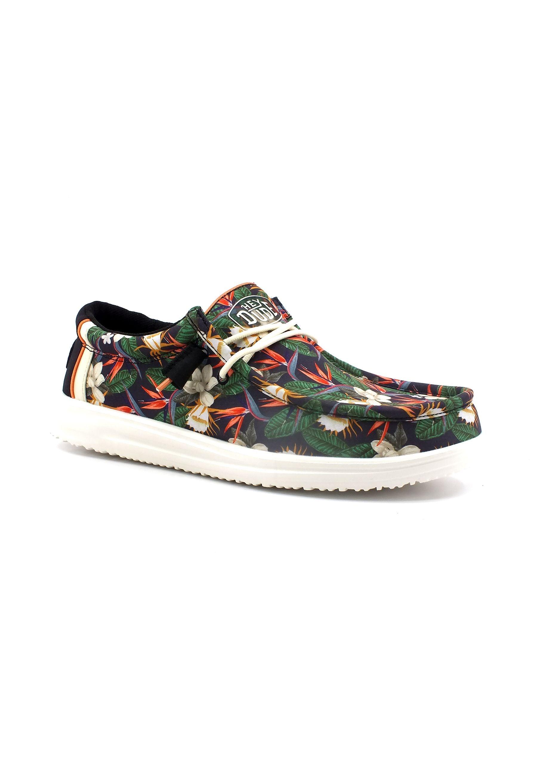 HEY DUDE Wally H2O Sneaker Vela Uomo Fantasia 40013-3VF - Sandrini Calzature e Abbigliamento