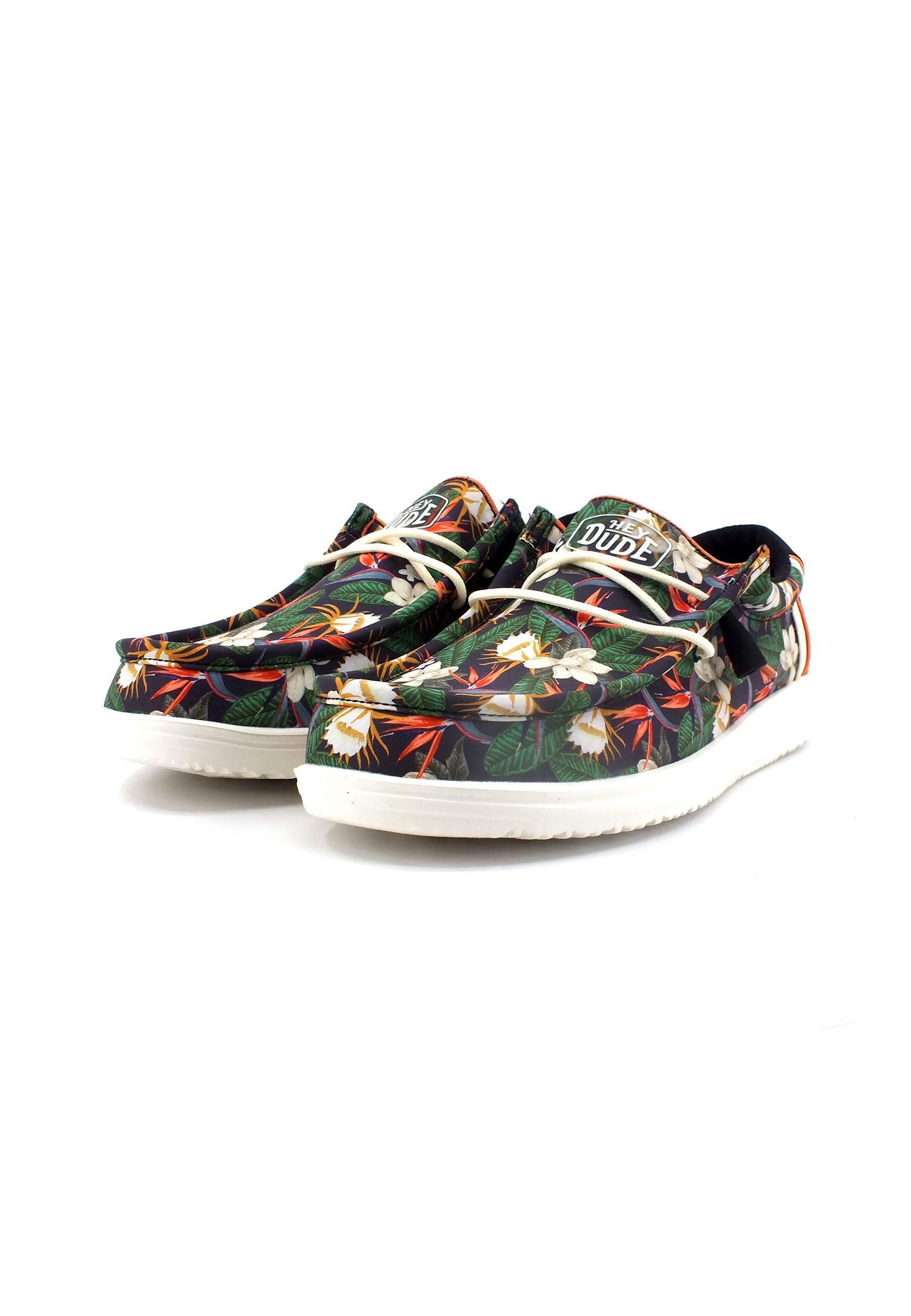 HEY DUDE Wally H2O Sneaker Vela Uomo Fantasia 40013-3VF - Sandrini Calzature e Abbigliamento