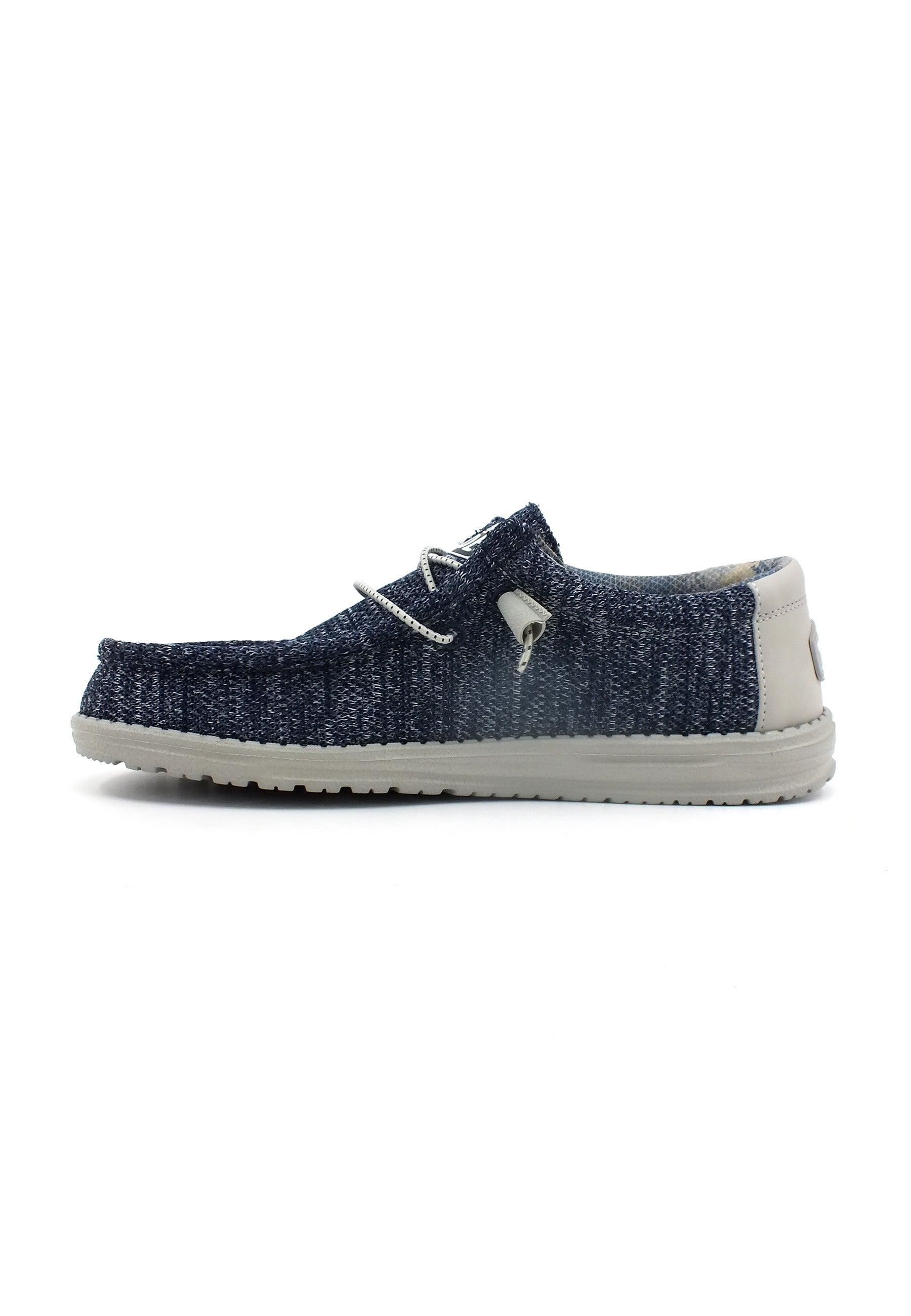 HEY DUDE Wally Sox Sneaker Vela Uomo Moonlight Ocean 40019-4ML - Sandrini Calzature e Abbigliamento