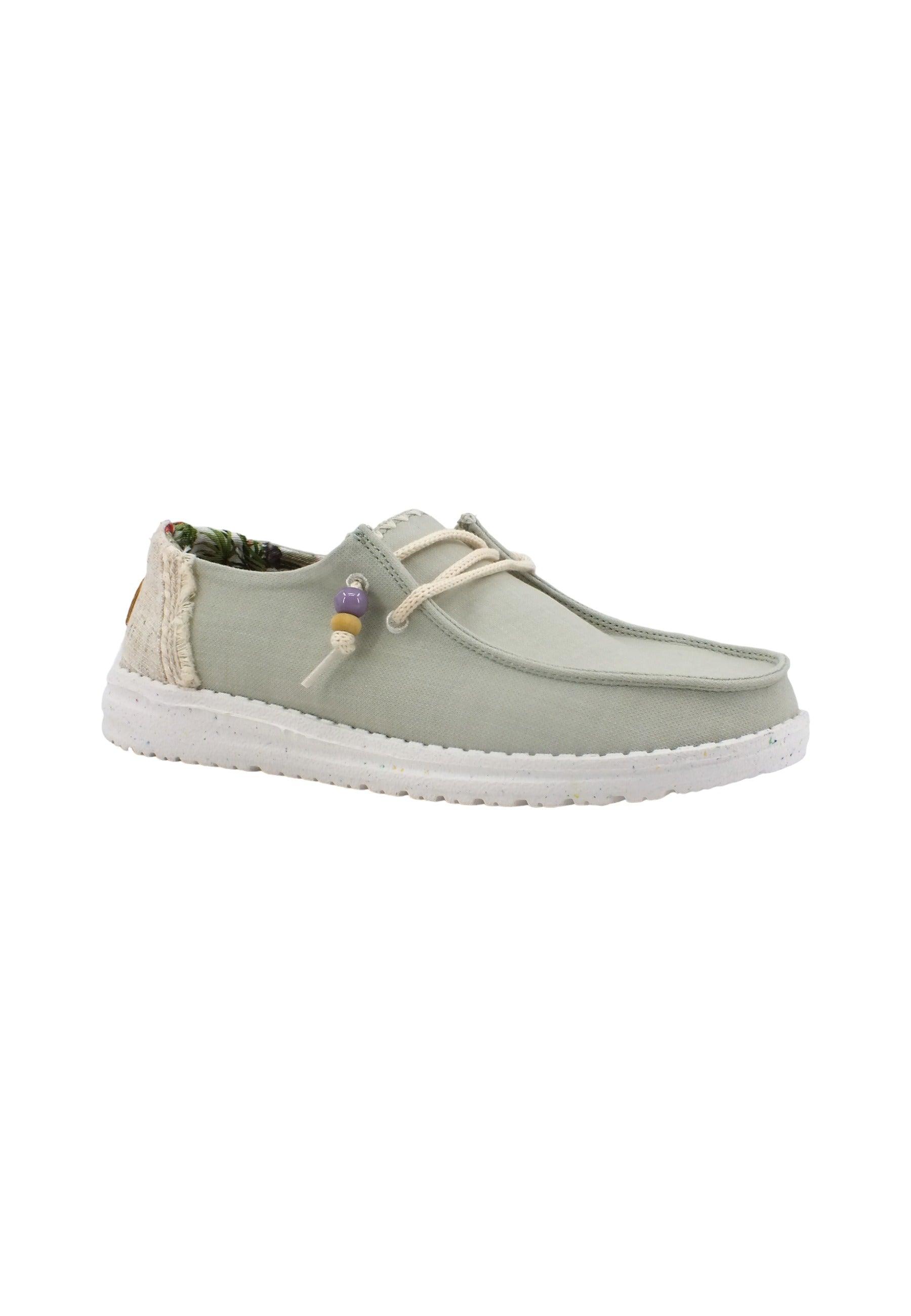 HEY DUDE Wendy Fringe Sneaker Vela Donna Sage 40071-330 - Sandrini Calzature e Abbigliamento