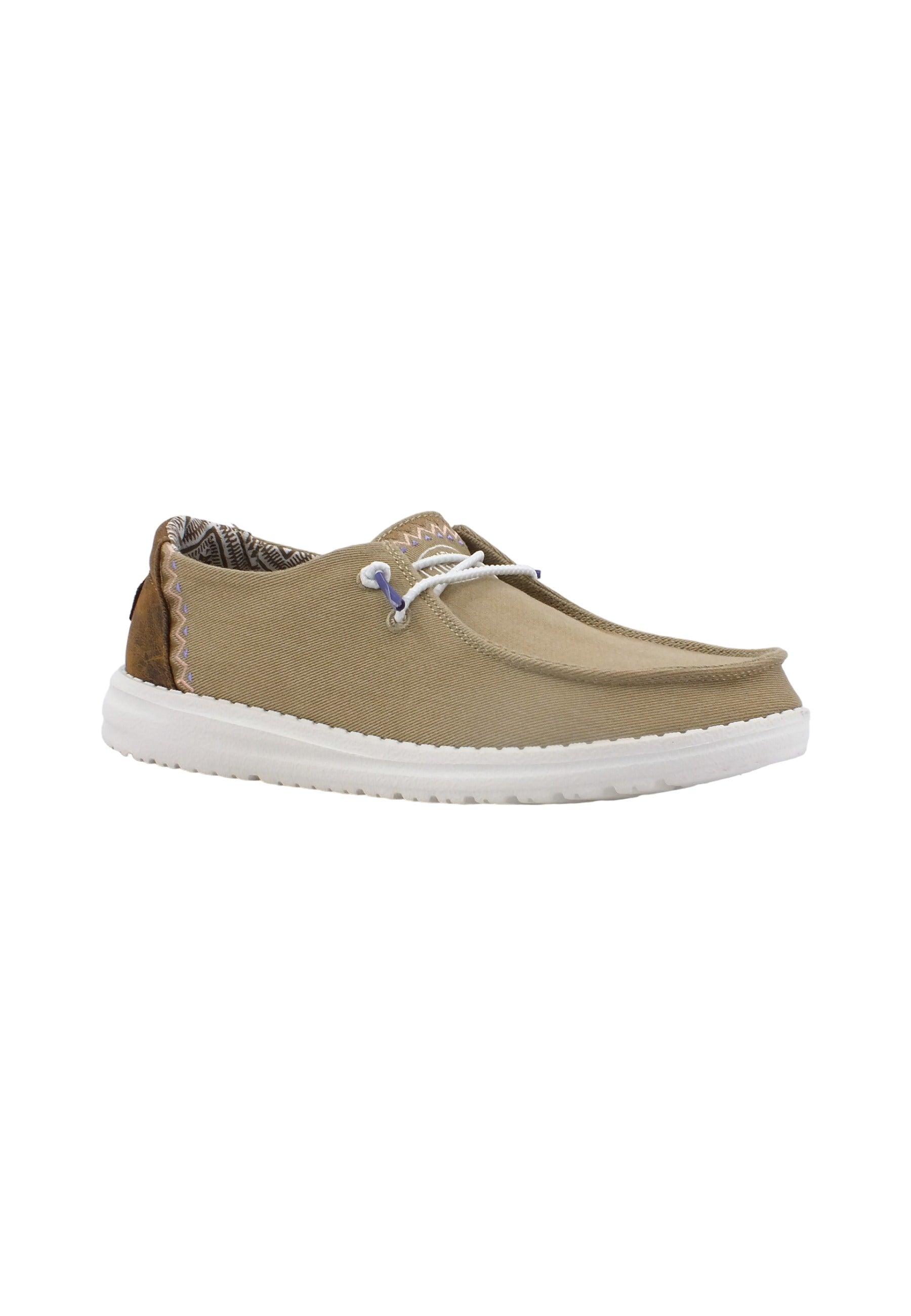 HEY DUDE Wendy Sneaker Vela Donna Desert Rose 40061-2Z6 - Sandrini Calzature e Abbigliamento