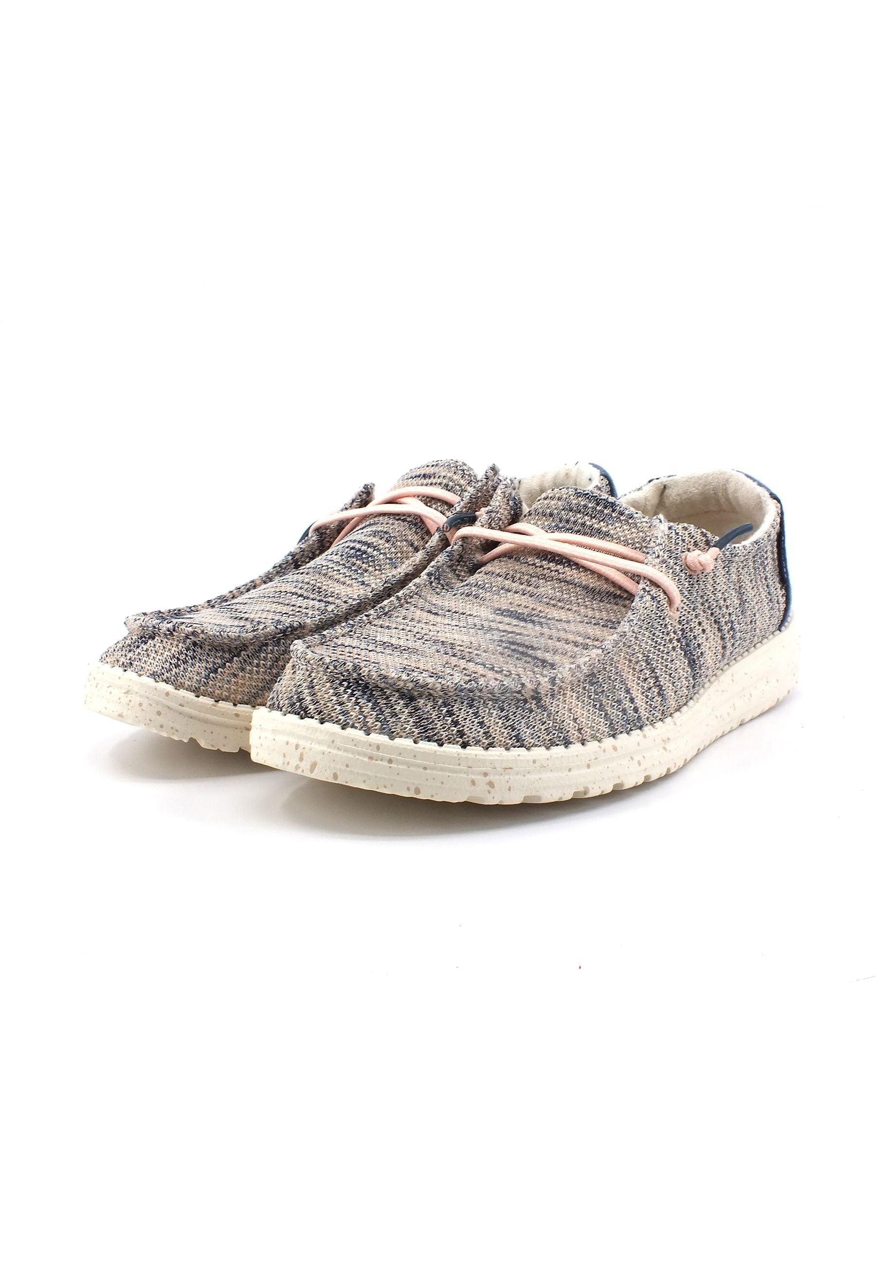 HEY DUDE Wendy Sox Sneaker Vela Donna Light Pink 40078-6JN - Sandrini Calzature e Abbigliamento