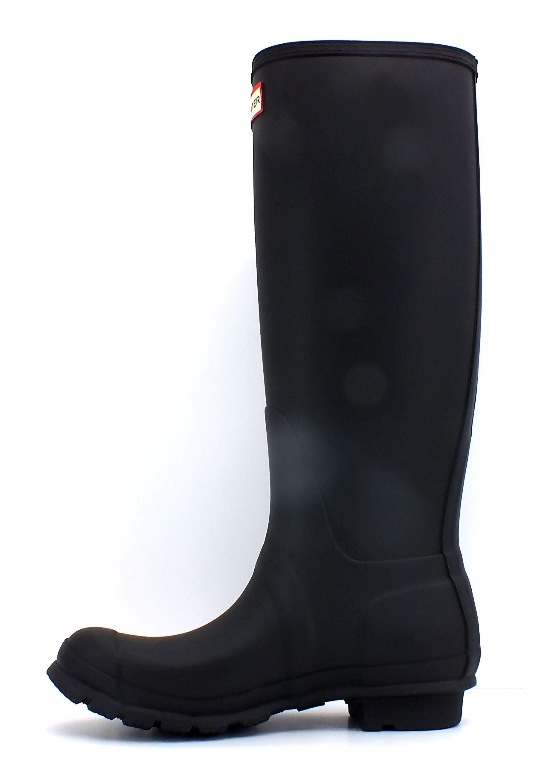 HUNTER Stivale Womens Original Tall Donna Black WFT1000RMA - Sandrini Calzature e Abbigliamento