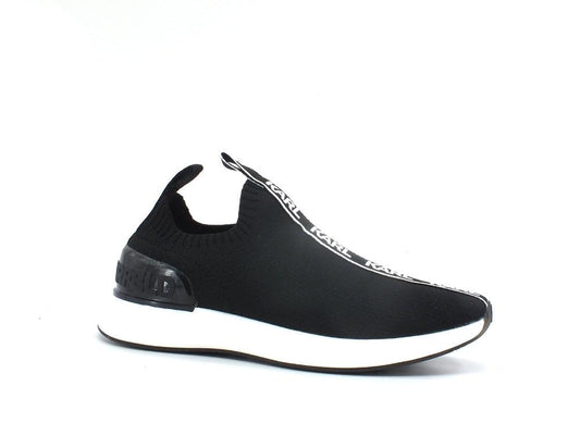 KARL LAGERFELD Finesse Legere Lo Knit Sneaker Black KL62115 - Sandrini Calzature e Abbigliamento